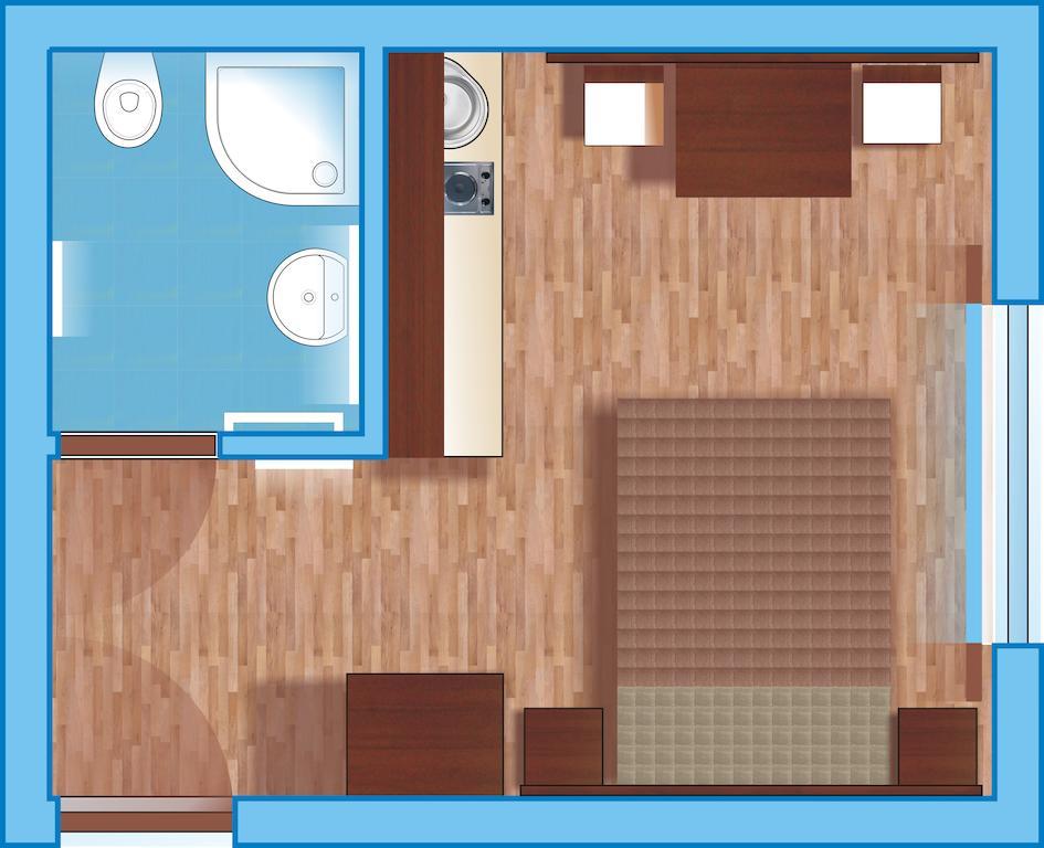 Kompleks Apartament-Serwis كراكوفيا المظهر الخارجي الصورة