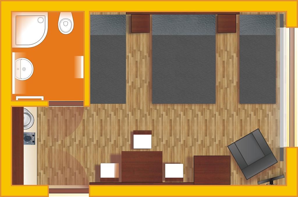 Kompleks Apartament-Serwis كراكوفيا المظهر الخارجي الصورة